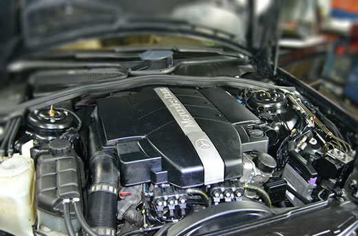 motor de viatura convertida a GPL